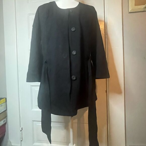 Garfield & Marks Cinched Belt Jacket - Picture 7 of 9